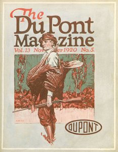 Kalkkunan metsästäjä, DuPont-lehden etukansi, marraskuu 1920 tekijältä American School