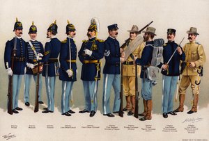 Yhdysvaltain armeija, univormut tekijältä American School