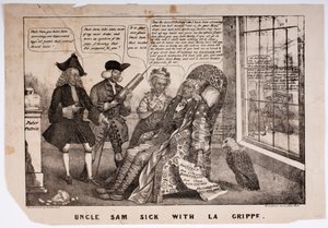 Setä Sam Sick ja La Grippe, 1837 tekijältä American School