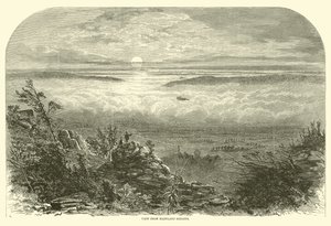 Näkymä Maryland Heightsista, syyskuu 1862 tekijältä American School