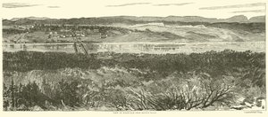 Näkymä Knoxvilleen Keiths Hillsistä, marraskuu 1863 tekijältä American School