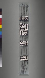 Wampum Belt, amerikkalainen iroquoian tai algonquian heimo, mahdollinen 1600-luku tekijältä American School
