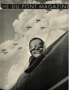 Wings Aloft, DuPont-lehden etukansi, toukokuu 1934 tekijältä American School