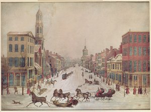 Talvi Wall Streetillä, 1834 tekijältä American School
