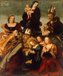 Madonna lapsen ja pyhien kanssa Gregorius Suuri (maalaus)