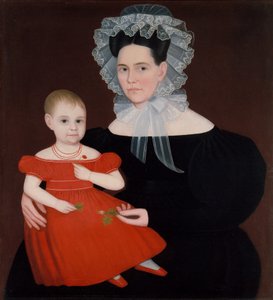 Rouva Mayer ja tytär, 1835-40.