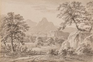 Yorkshire Capriccio (kynä, harja ja pesu paperille) tekijältä Amos Green