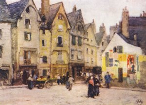 Place Plumereau, Tours (värilitro)