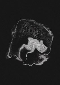 Dynaaminen harmaa pyörre