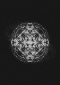 Hohtava abstrakti pallo