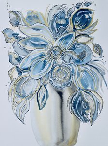 Indigo Gold Blooms tekijältä Amy Tieman