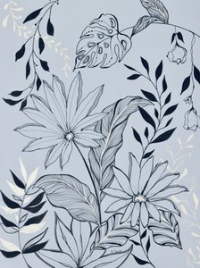 Rauhallinen trooppinen kasvillisuus