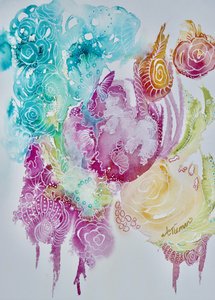 Eläväinen orgaaninen kukinta tekijältä Amy Tieman