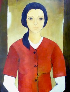 Madonna punaisessa
