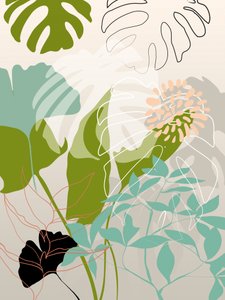 Leaves Line Boho3 -kopio tekijältä Ana Rut Bre