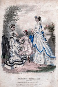 Paper de moda francès "Magasin des Demoiselles", París, 25 de juliol finlandès