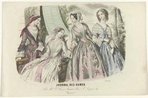Journal des Dames, kesäkuu 1850, nro 1608: Ch. Mme Louis Janet (...) tekijältä Anaïs Colin Toudouze