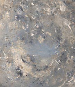 Pehmeä sinisenharmaa virtaus