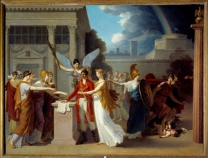 Amiensin rauha, 25. maaliskuuta 1802 (öljy kankaalle) tekijältä Anatole Devosge