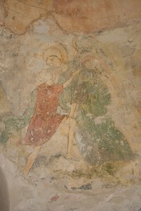 Jaakob ja enkeli, 1100-luku tekijältä Ancient Russian frescos