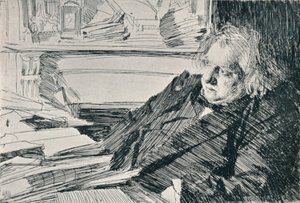 Joseph Ernest Renan 1823-1892, 1892, 1898 tekijältä Anders Leonard Zorn