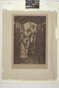 Le Cabine (etsaus) tekijältä Anders Leonard Zorn