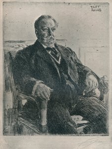 Presidentti Taft, 1911 tekijältä Anders Leonard Zorn