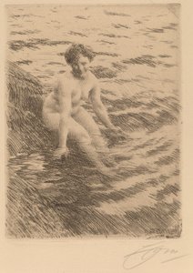 Märkä, 1911. tekijältä Anders Leonard Zorn
