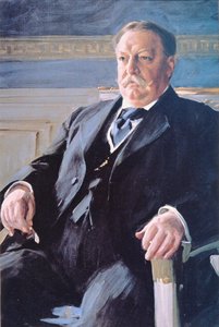William H. Taft (1857-1930) (väri litho) tekijältä Anders Leonard Zorn