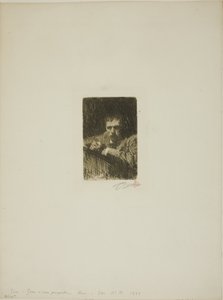 aUn pintor-gravador (autoretrat) finlandès tekijältä Anders Leonard Zorn