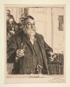 Un brindis II finlandès tekijältä Anders Leonard Zorn