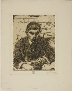 Albert Engström tekijältä Anders Zorn