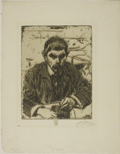 Albert Engström tekijältä Anders Leonard Zorn
