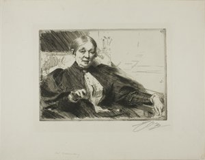 Anna Wallenberg finlandesa tekijältä Anders Leonard Zorn