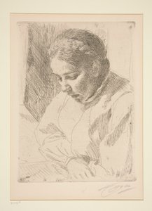 Rukouksessa tekijältä Anders Leonard Zorn