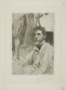 elokuu Saint Gaudens I tekijältä Anders Leonard Zorn