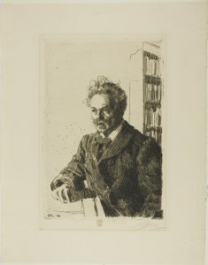 August Strindberg tekijältä Anders Leonard Zorn