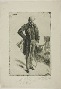 Eversti Lamont I (koko pituus) tekijältä Anders Leonard Zorn