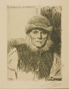 Dalecarlian talonpoika (Lavards Anders) tekijältä Anders Leonard Zorn