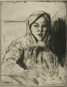 Emma, tyttö Morasta tekijältä Anders Leonard Zorn