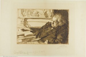 Ernest Renan tekijältä Anders Leonard Zorn