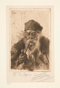 Botxí de Siebenburger (gitana hongaresa) finlandès tekijältä Anders Leonard Zorn