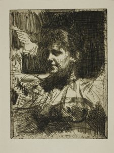 Gerda Hagborg I ("Olla hyvä") tekijältä Anders Leonard Zorn