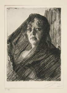 Gerda Lundequist tekijältä Anders Leonard Zorn