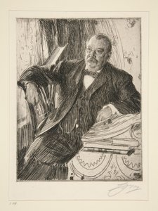 Grover Cleveland II tekijältä Anders Leonard Zorn