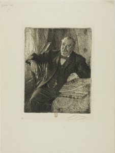Grover Cleveland I tekijältä Anders Leonard Zorn