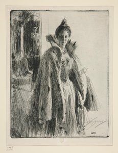 H.R.H. Ruotsin prinsessa Ingeborg II tekijältä Anders Leonard Zorn