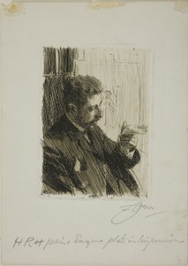 H. R. H. Ruotsin prinssi Eugen tekijältä Anders Leonard Zorn