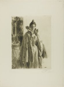 H. R. H. Ruotsin prinsessa Ingeborg II tekijältä Anders Leonard Zorn