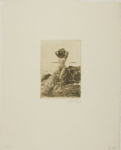 Hårtång (meripuuseppele) tekijältä Anders Leonard Zorn